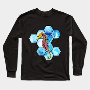 Hex Seahorse Long Sleeve T-Shirt